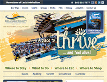 Tablet Screenshot of columbiacountyitshere.com